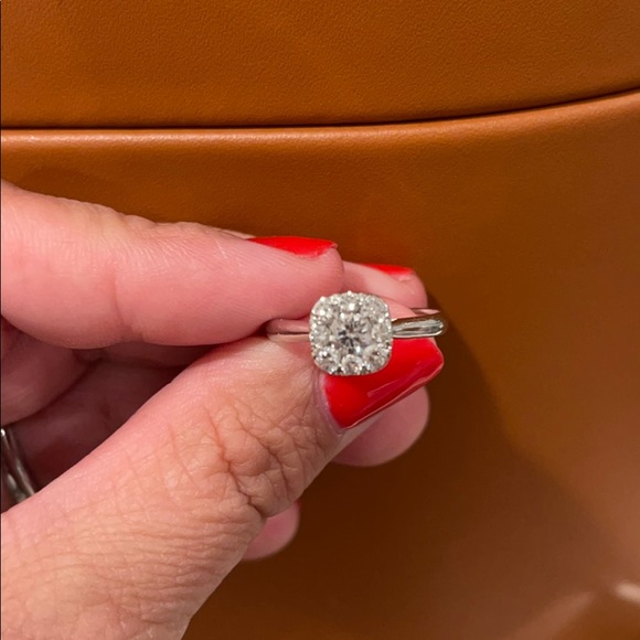 14K WG mined diamond ring 💍 - Picture 7 of 9